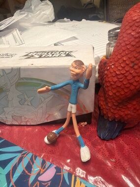vintage bendable Brabo soccer player figurine manufactured by Imperial Toy,